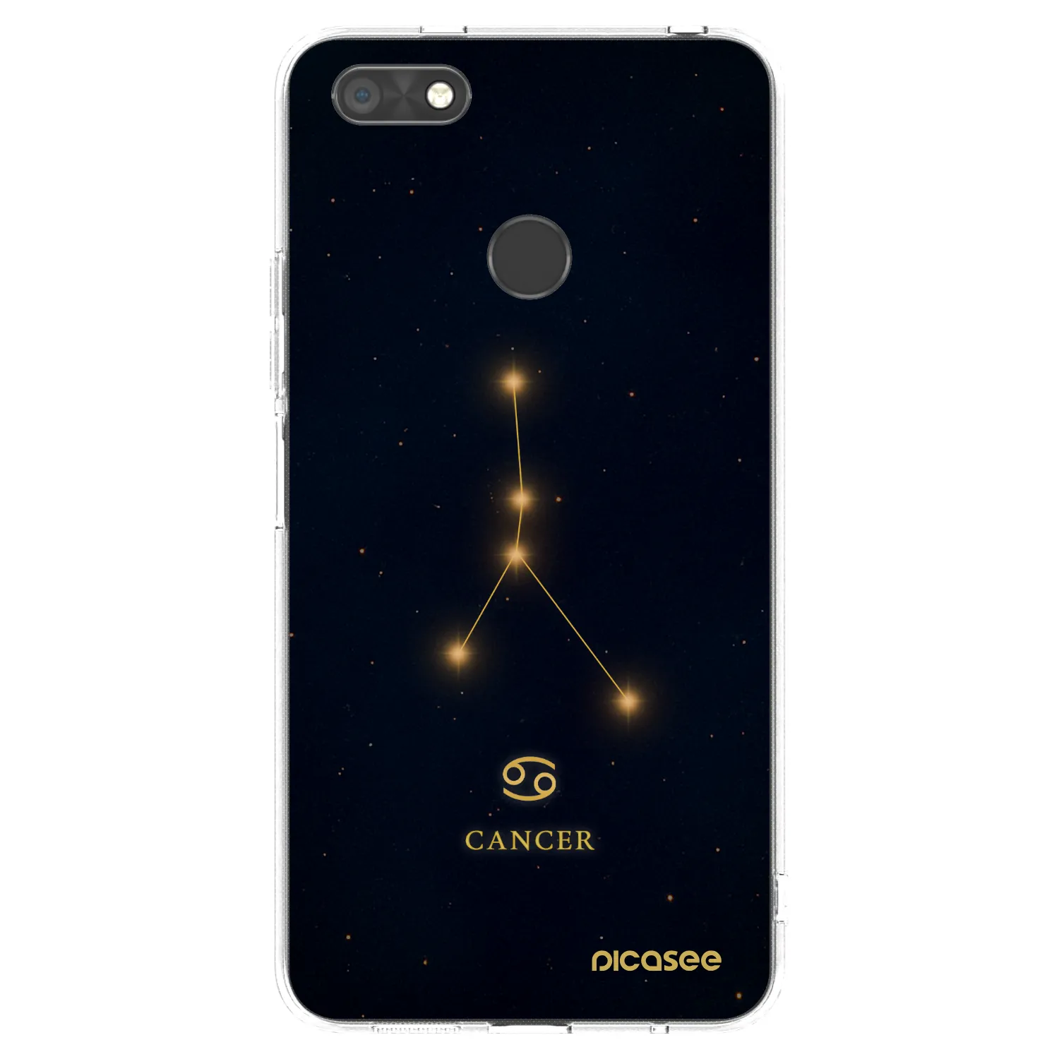 Picasee silikonový průhledný obal pro Huawei P9 Lite Mini - CANCER