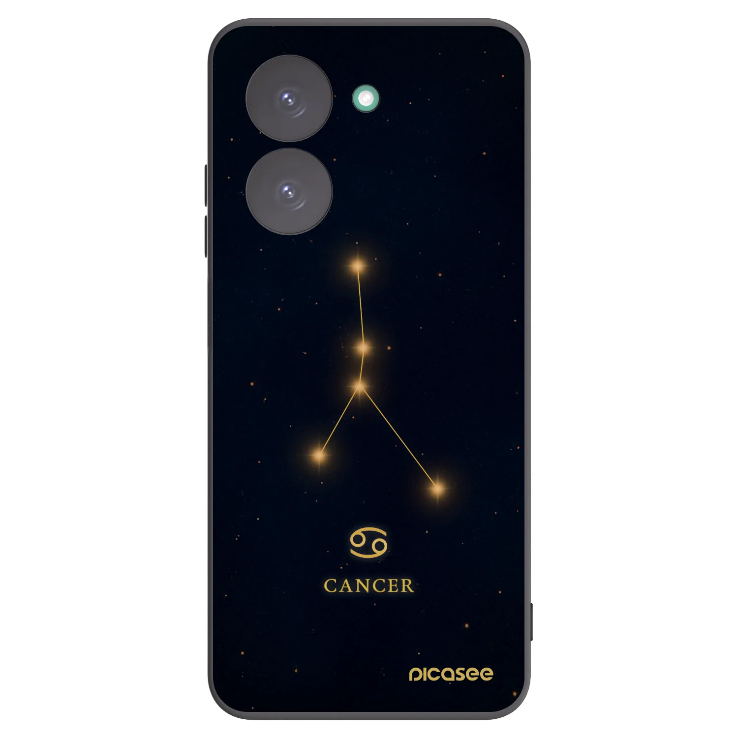 Picasee silikonový černý obal pro Xiaomi Redmi A5 - CANCER