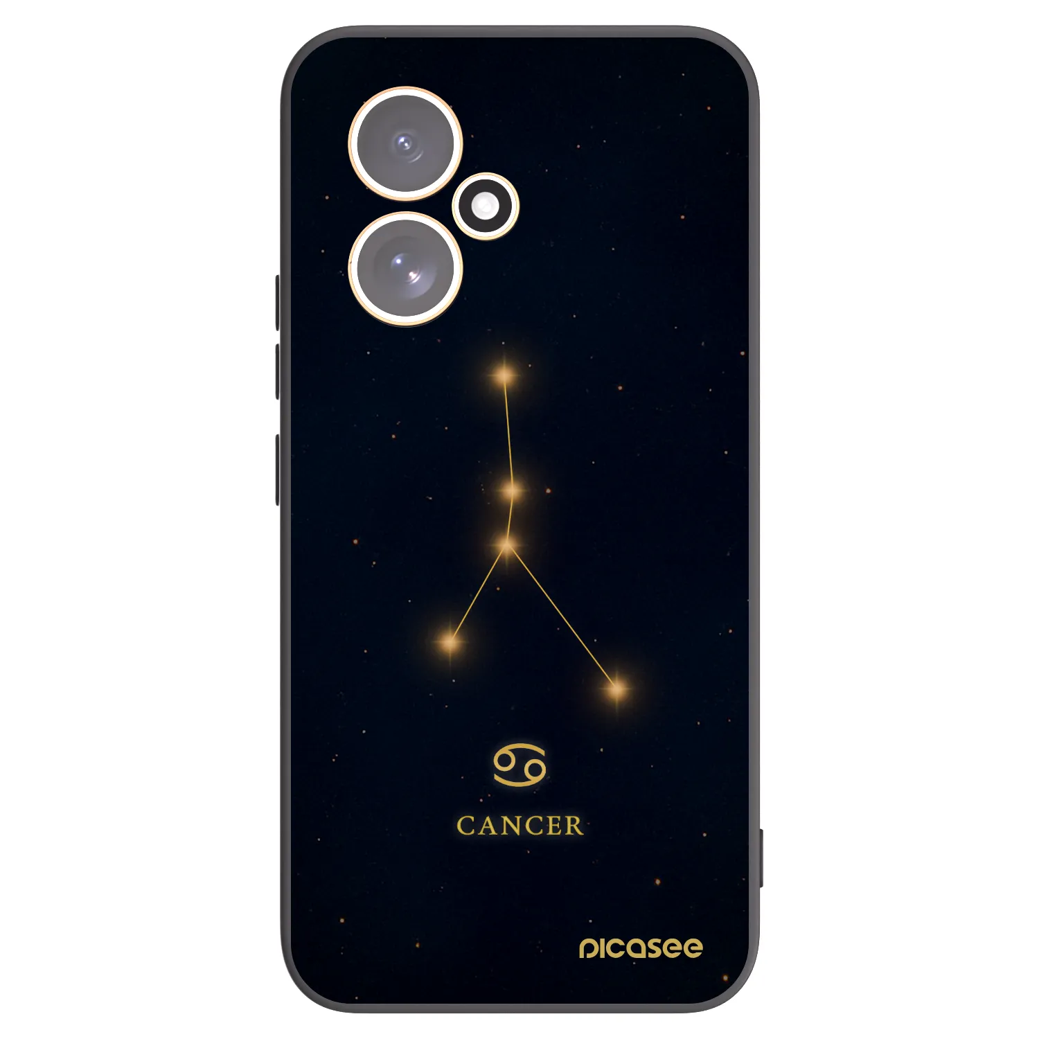 Picasee silikonový černý obal pro Honor 400 5G - CANCER