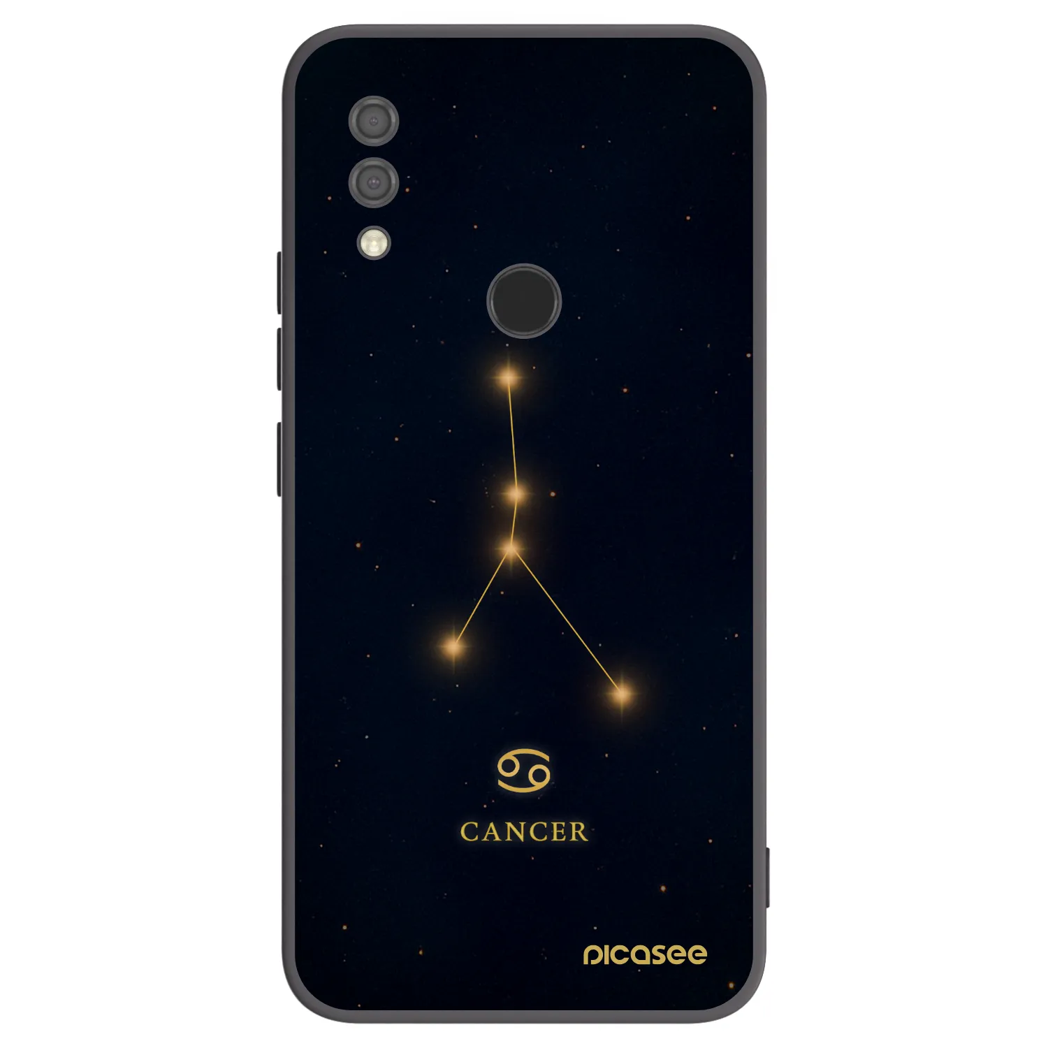 Picasee silikonový černý obal pro Xiaomi Redmi 7 - CANCER