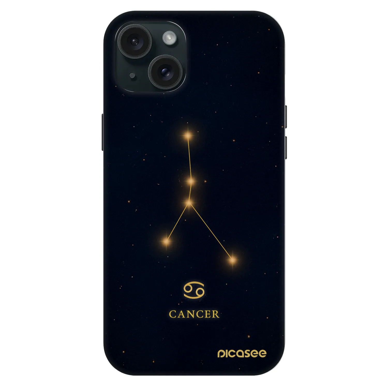 Picasee Fashion Case MagSafe Apple iPhone 15 Plus - CANCER