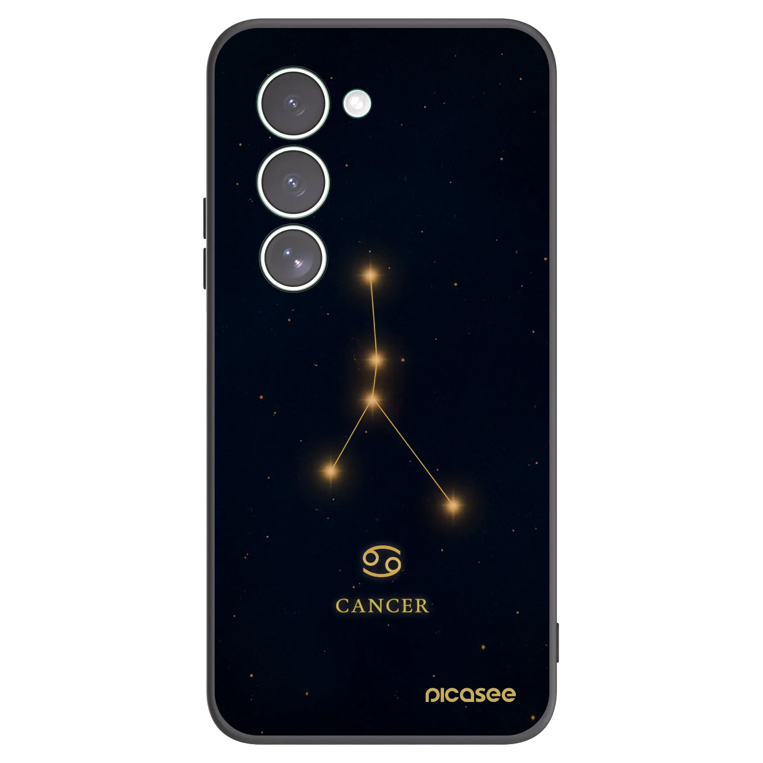 Picasee silikonový černý obal pro Xiaomi Redmi 15 5G - CANCER
