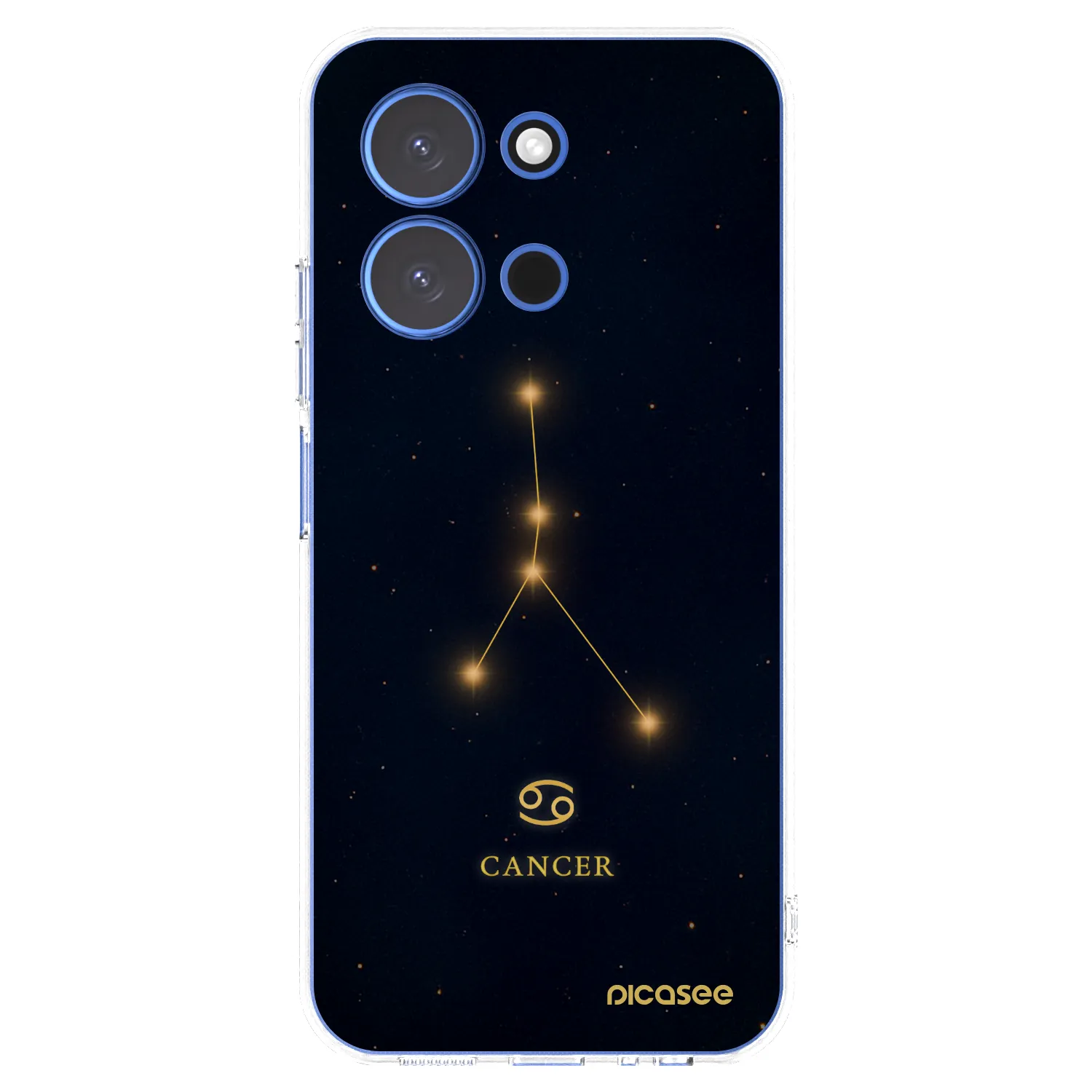 Picasee silikonový průhledný obal pro Xiaomi Redmi 15C 4G - CANCER