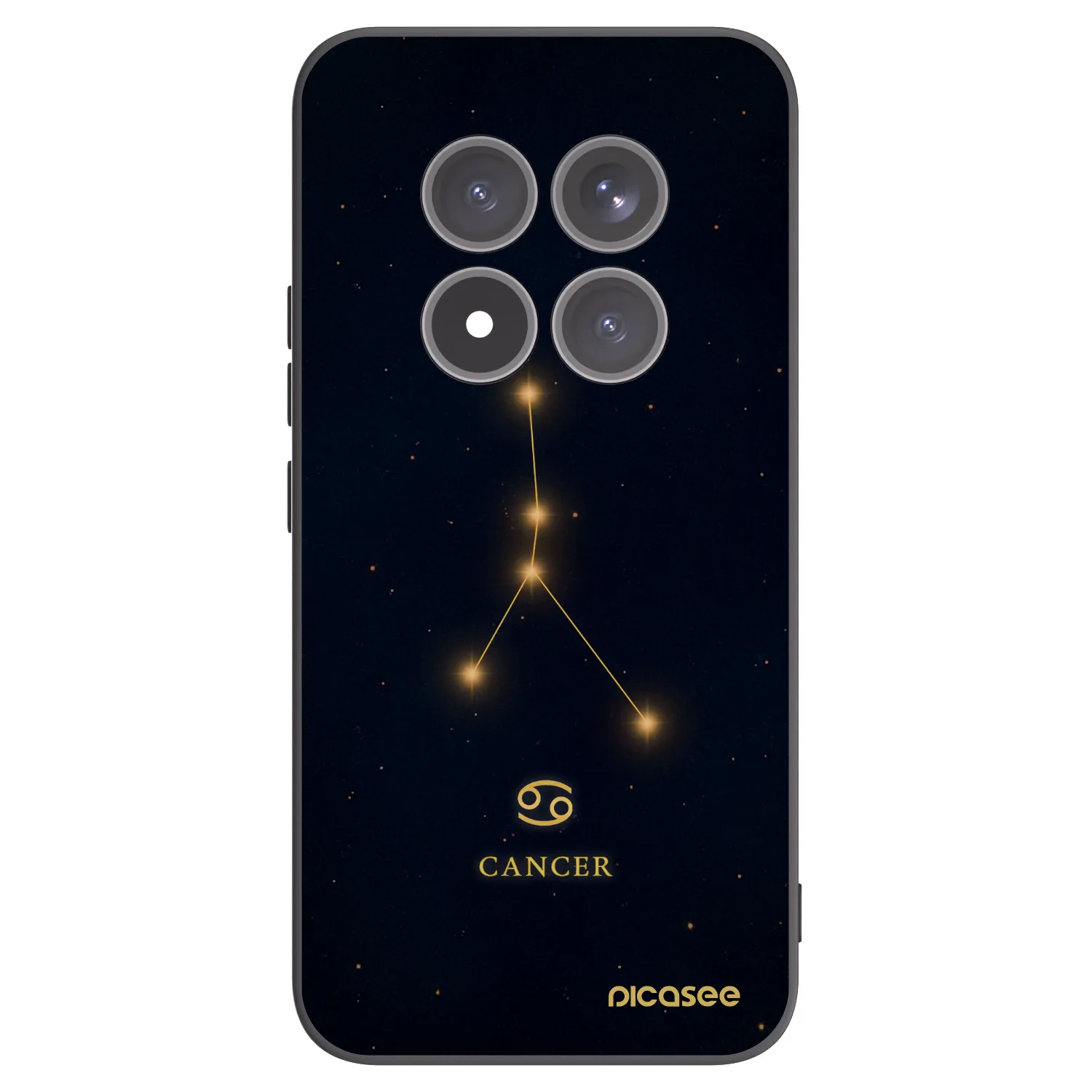 Picasee silikonový černý obal pro Xiaomi Redmi Note 15 Pro+ - CANCER