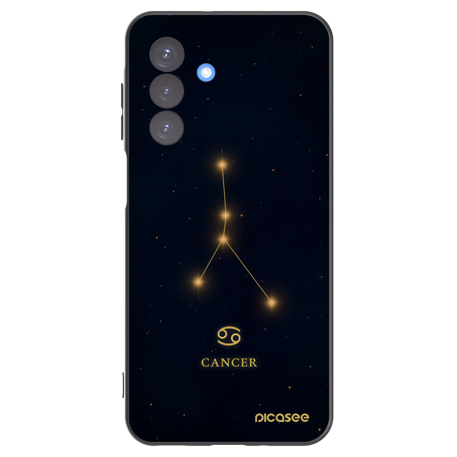 Picasee silikonový černý obal pro Samsung Galaxy A17 5G - CANCER