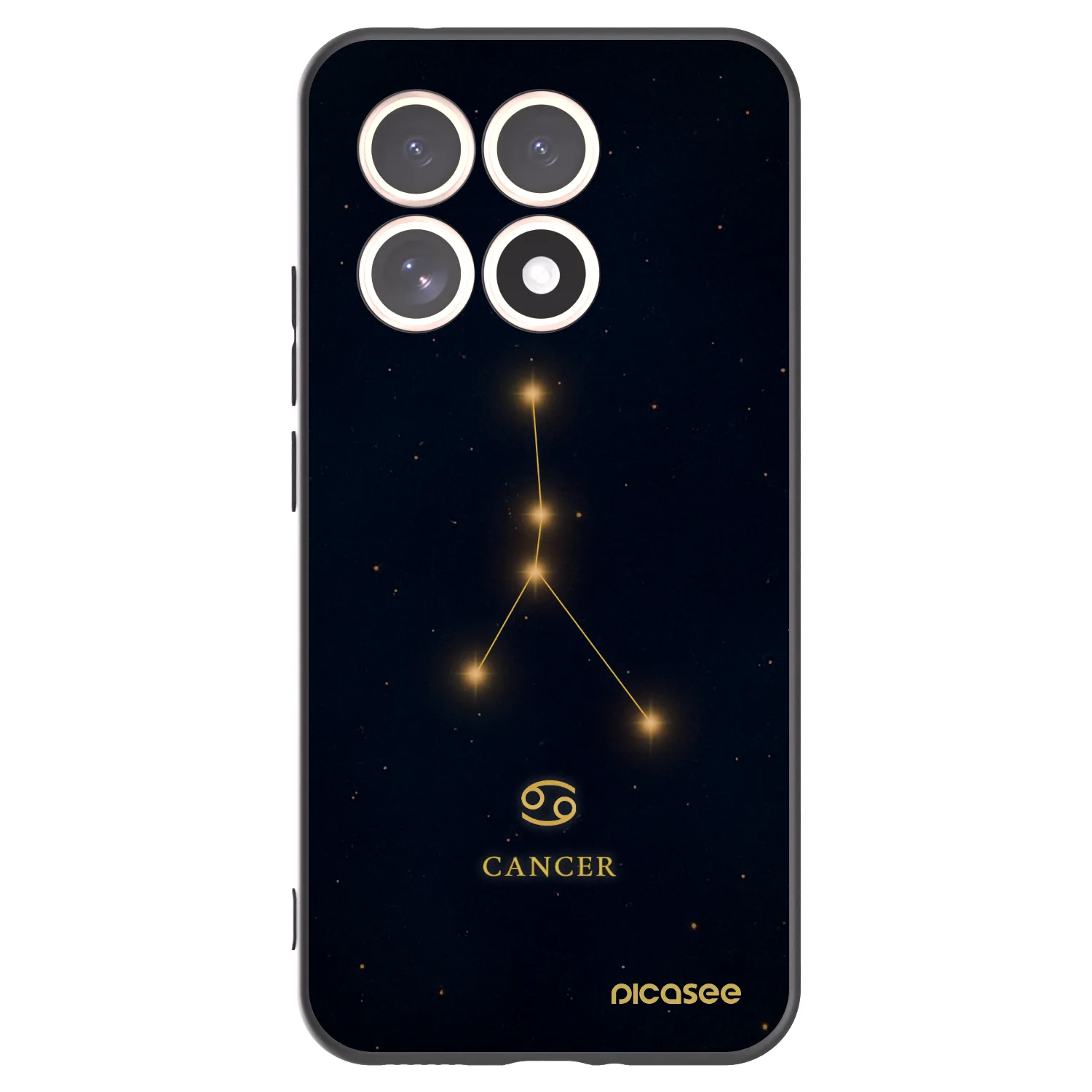 Picasee silikonový černý obal pro Xiaomi 15T - CANCER