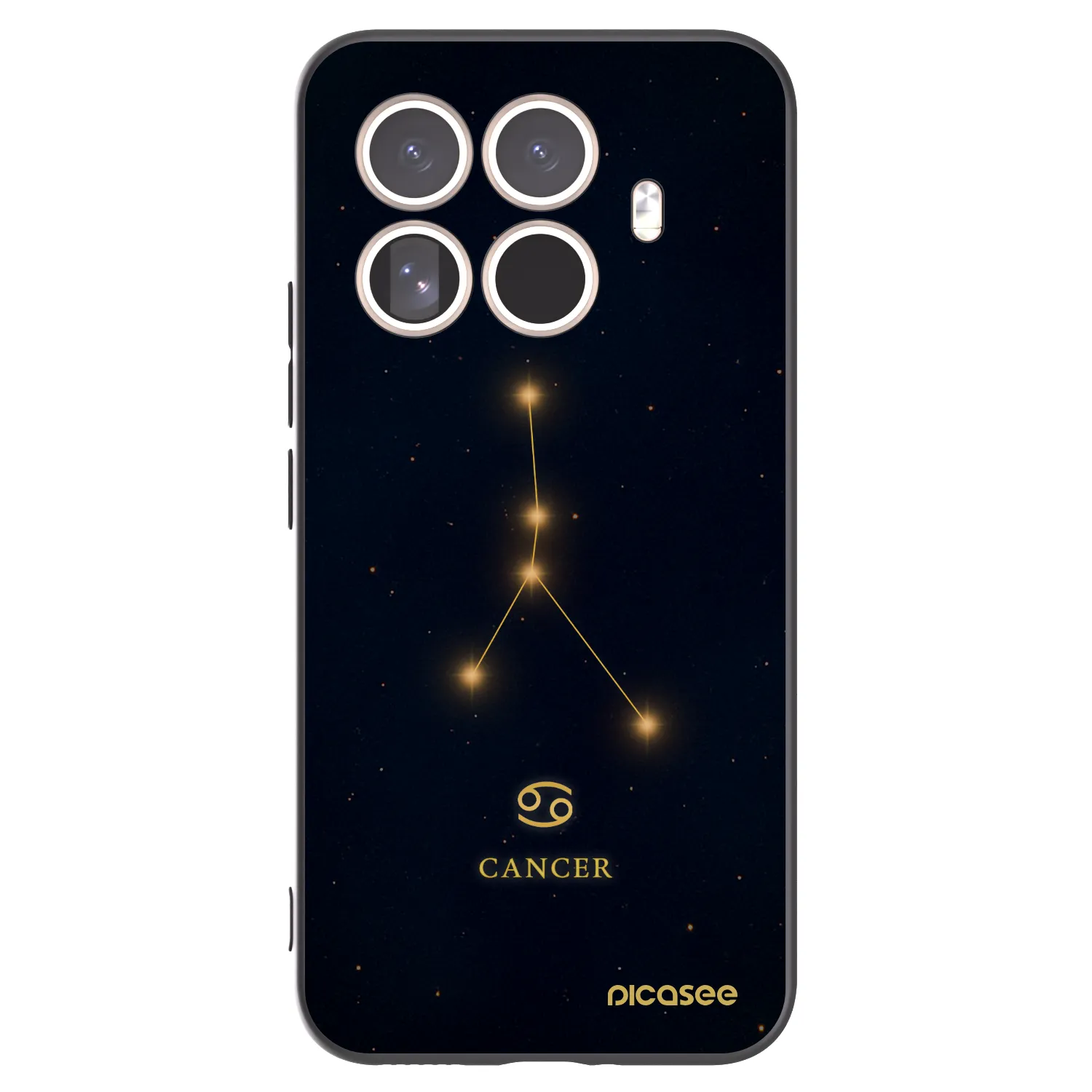 Picasee silikonový černý obal pro Xiaomi 15T Pro - CANCER
