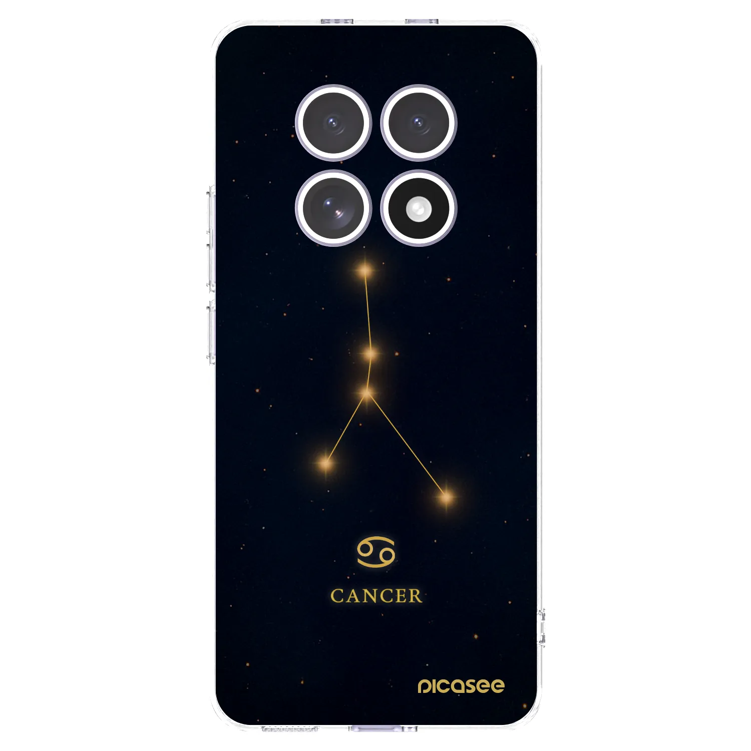 Picasee silikonový průhledný obal pro Xiaomi Redmi Note 15 - CANCER