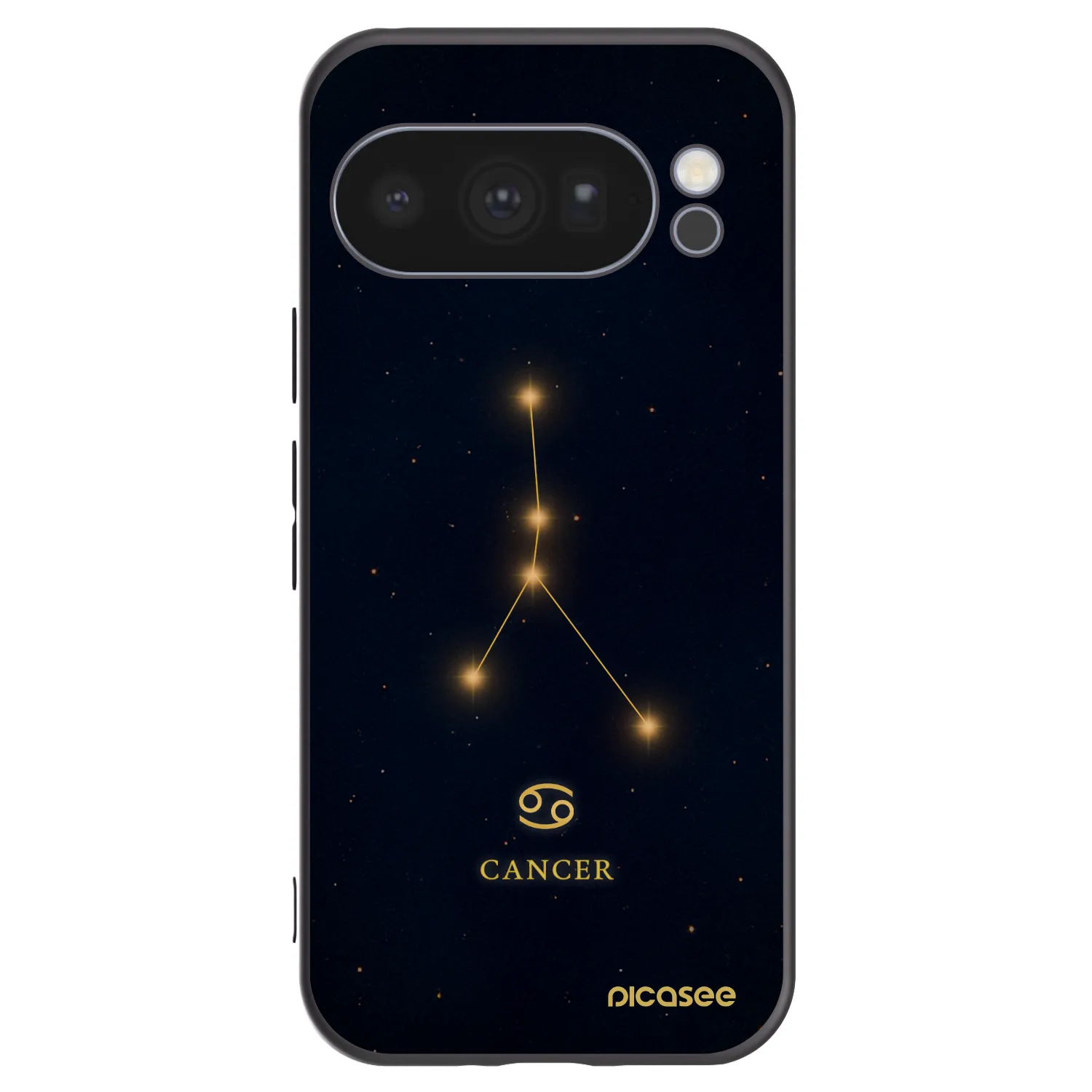 Picasee silikonový černý obal pro Google Pixel 10 Pro - CANCER