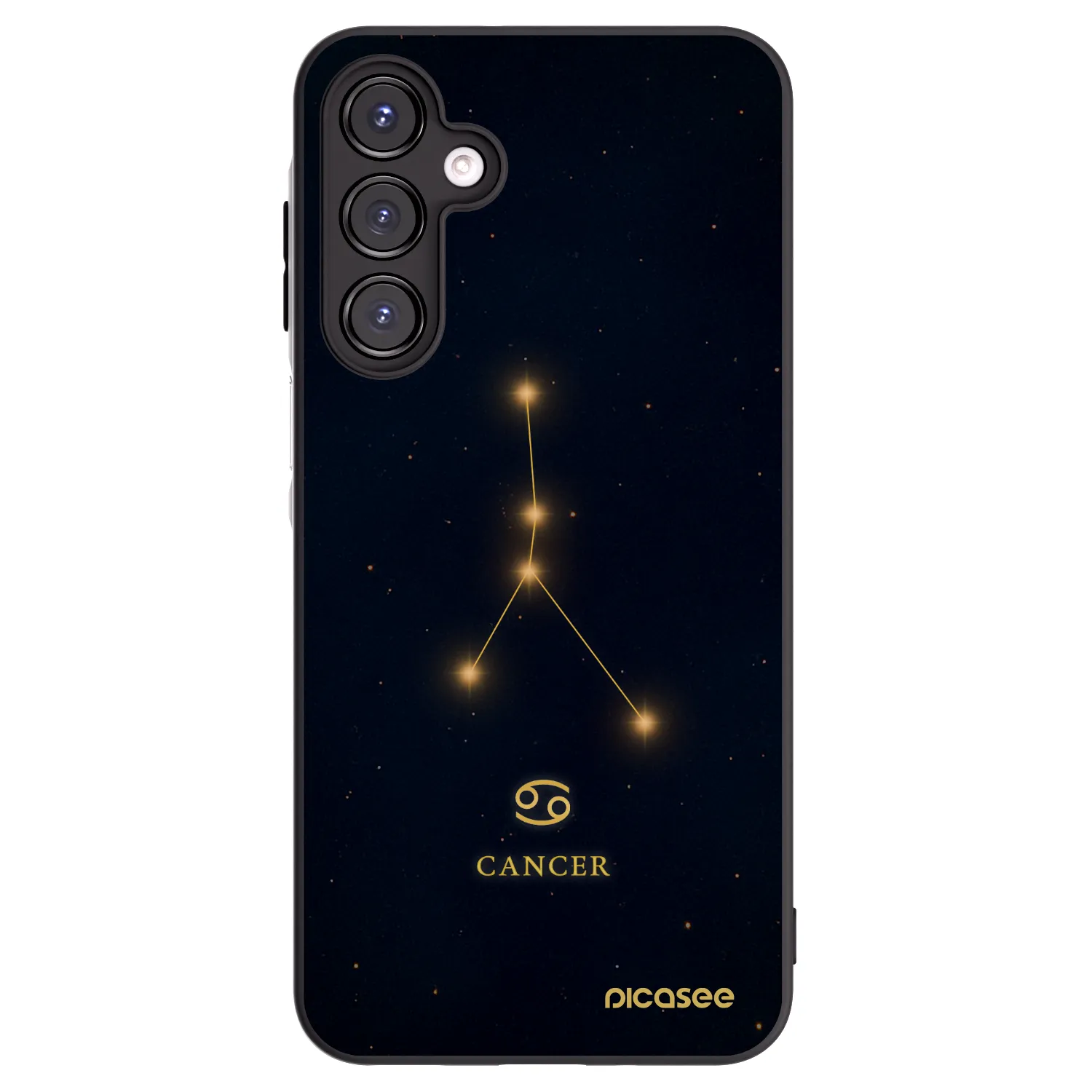 Picasee silikonový černý obal pro Samsung Galaxy A16 4G - CANCER
