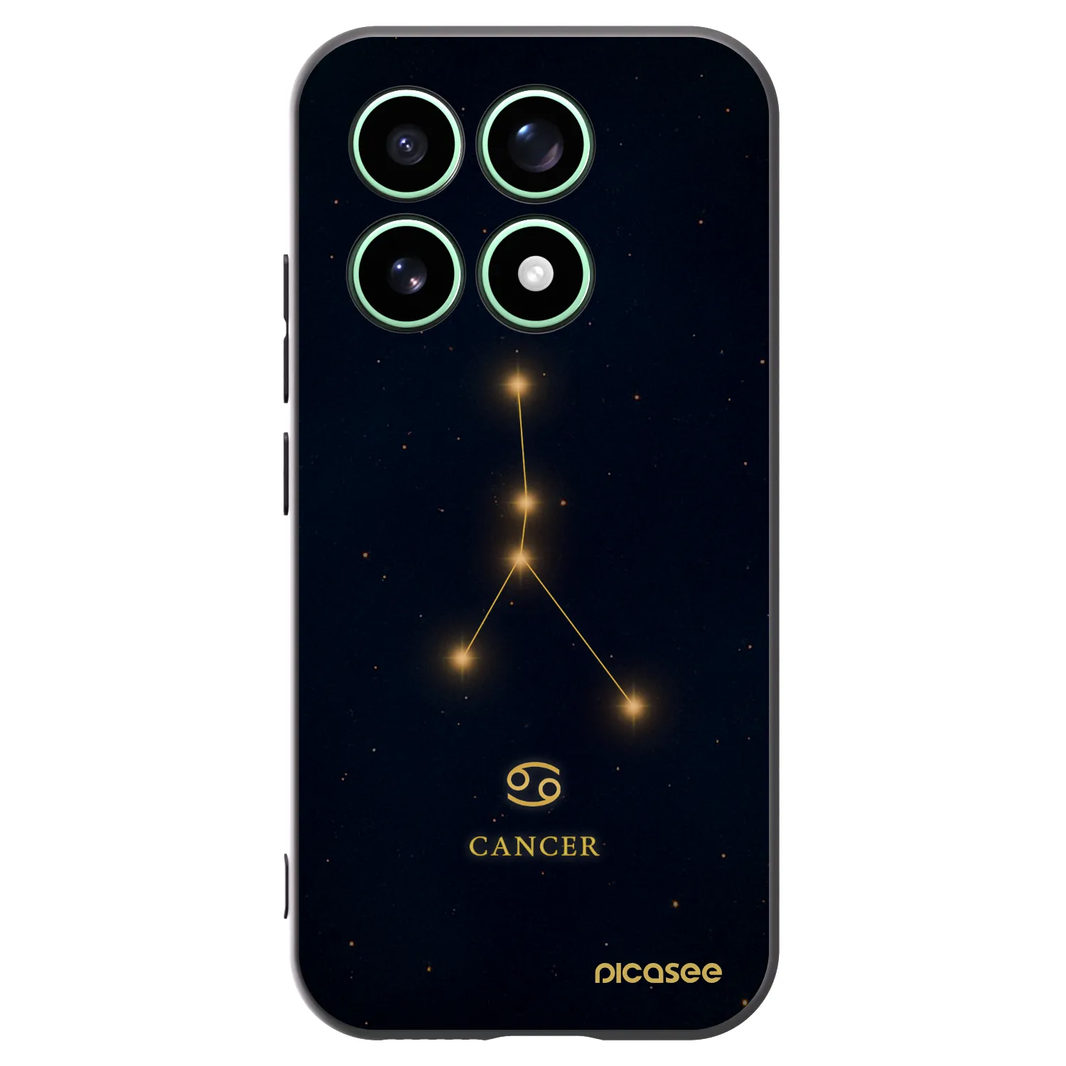 Picasee silikonový černý obal pro Xiaomi 17 - CANCER