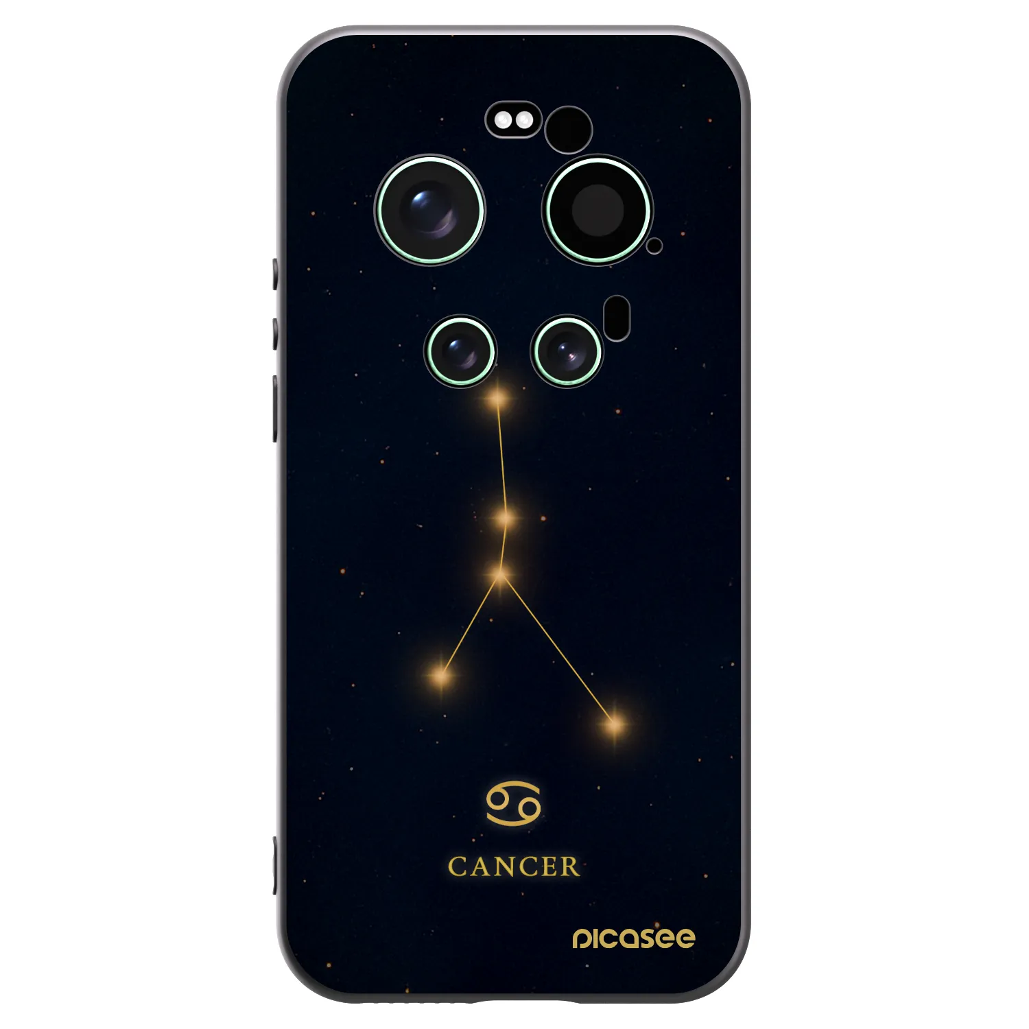 Picasee silikonový černý obal pro Xiaomi 17 Ultra - CANCER