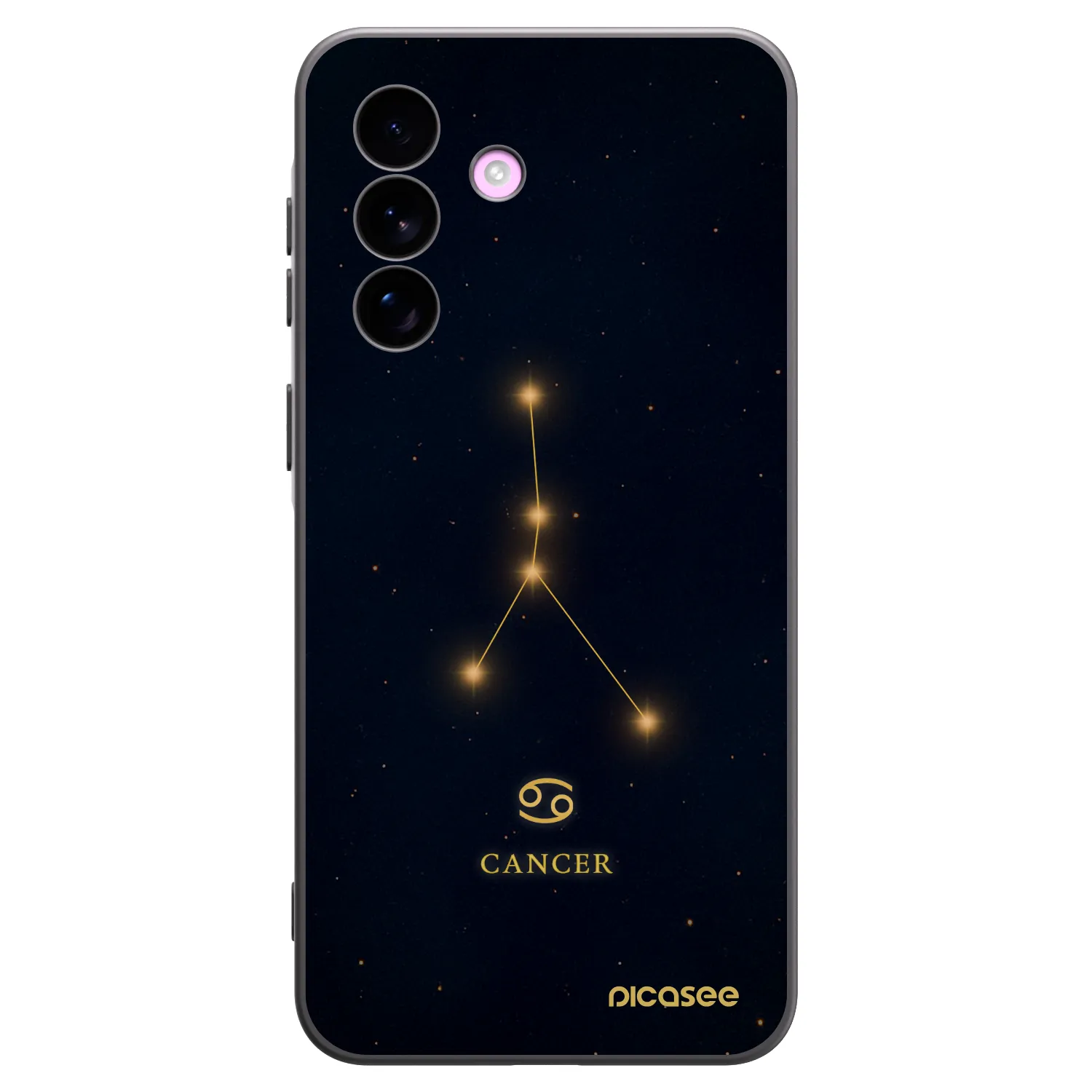 Picasee silikonový černý obal pro Samsung Galaxy A57 5G - CANCER