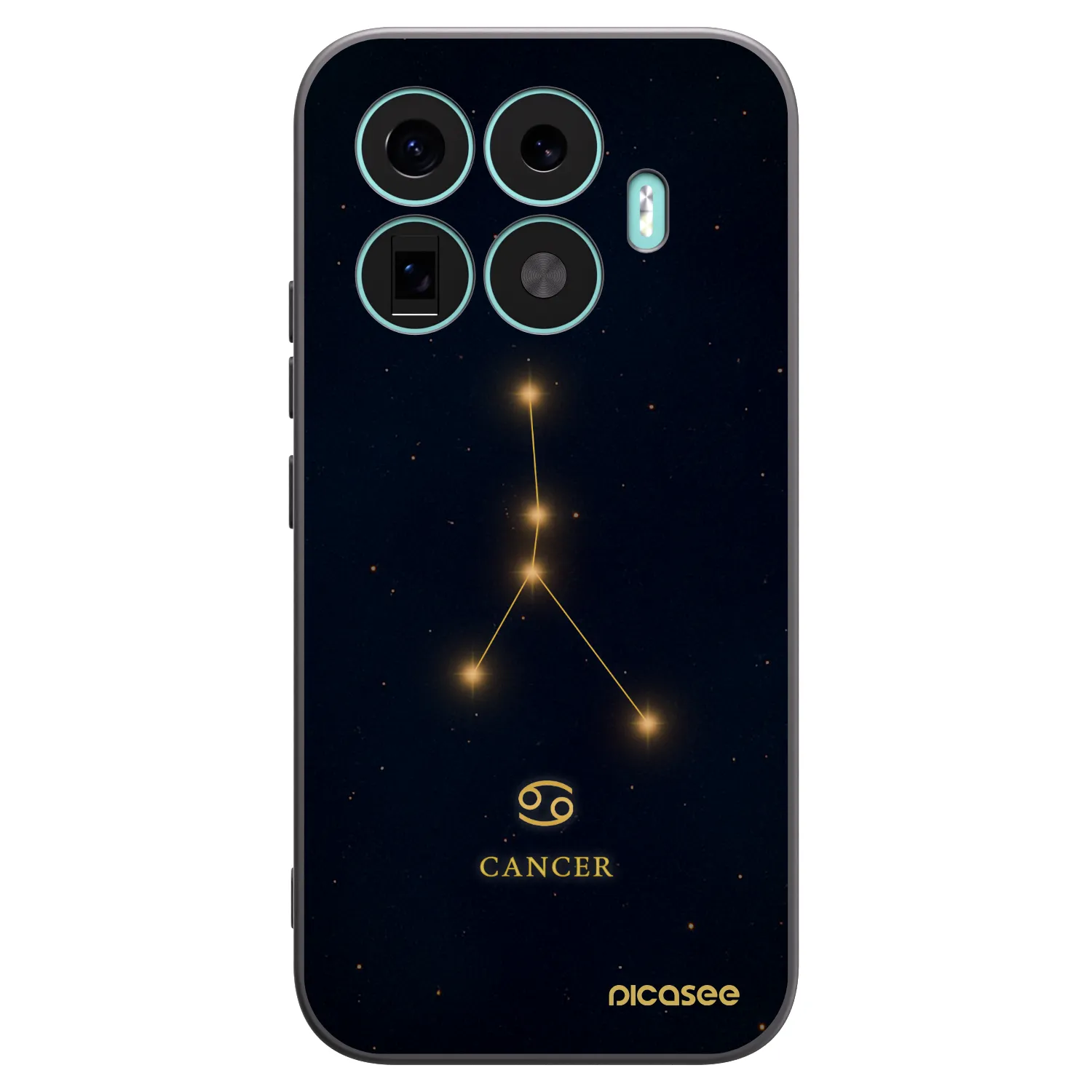 Picasee silikonový černý obal pro Xiaomi 17T - CANCER