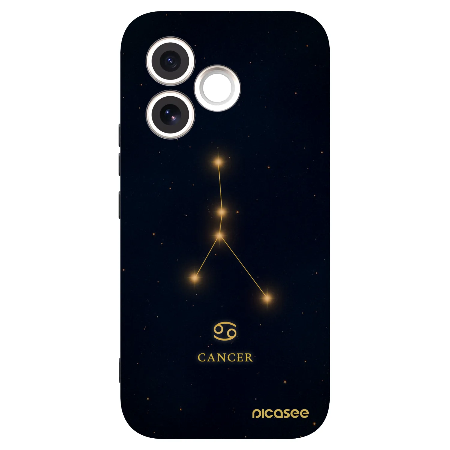 Picasee silikonový černý obal pro Honor 600 Lite - CANCER
