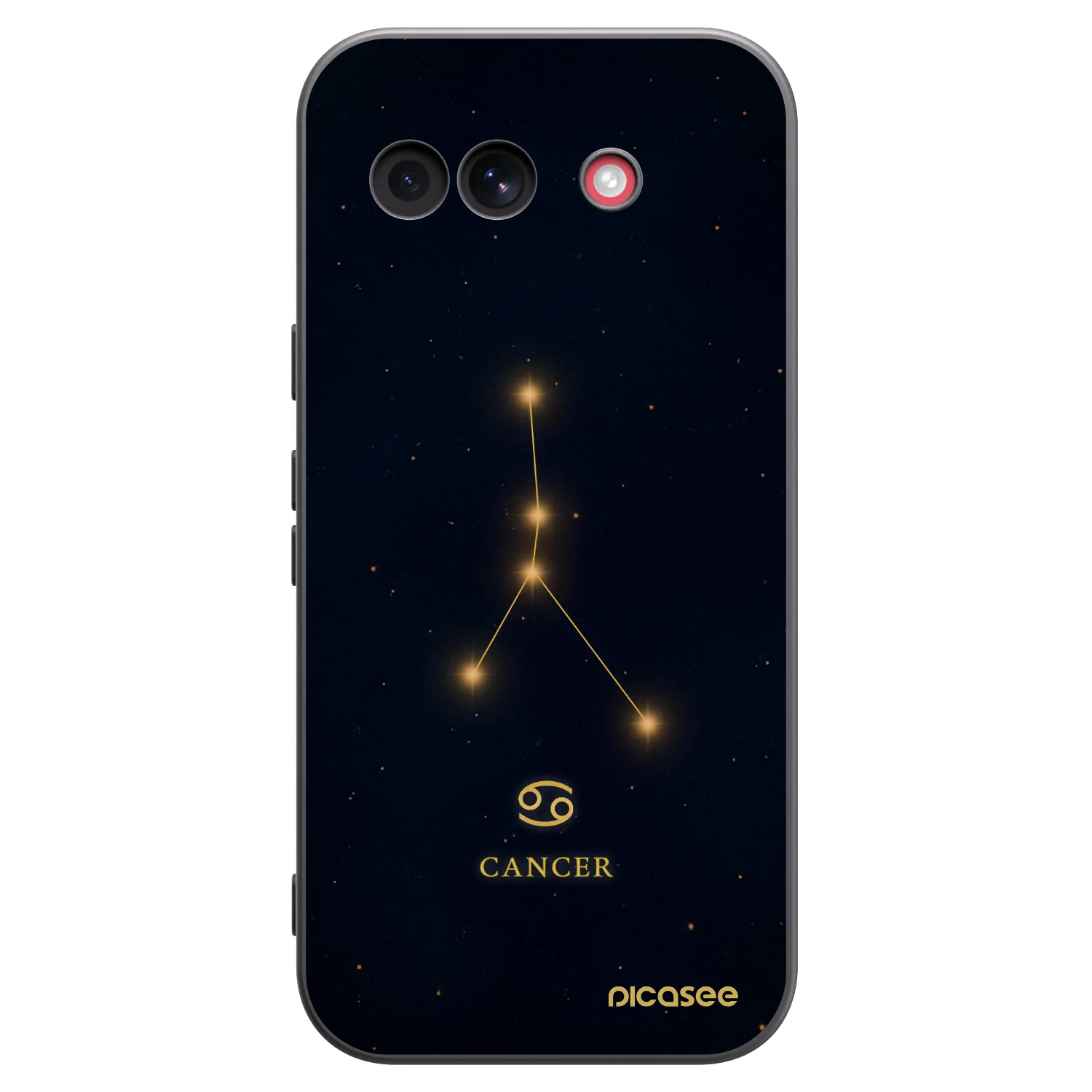 Picasee silikonový černý obal pro Google Pixel 10a - CANCER