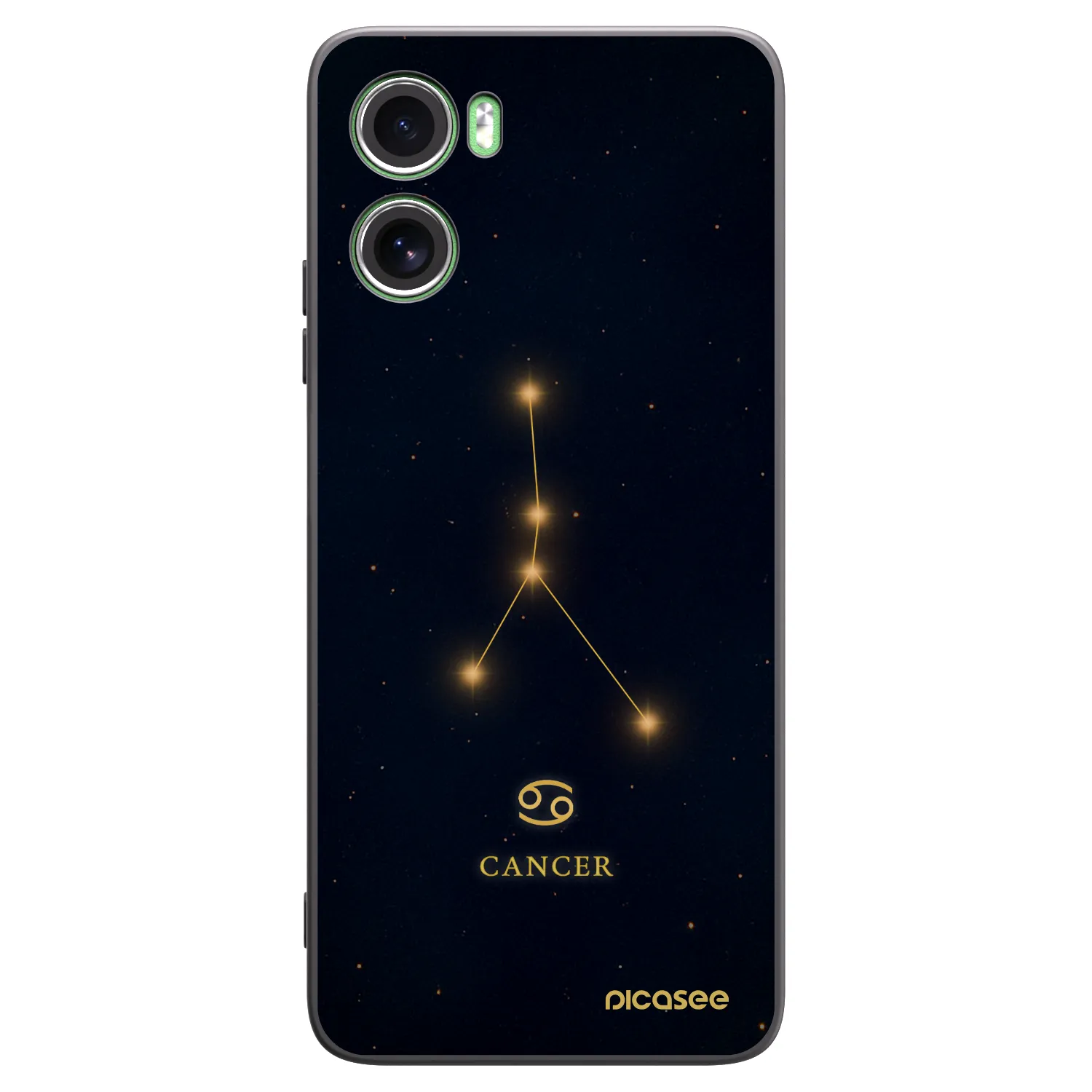 Picasee silikonový černý obal pro Motorola Moto G06 - CANCER
