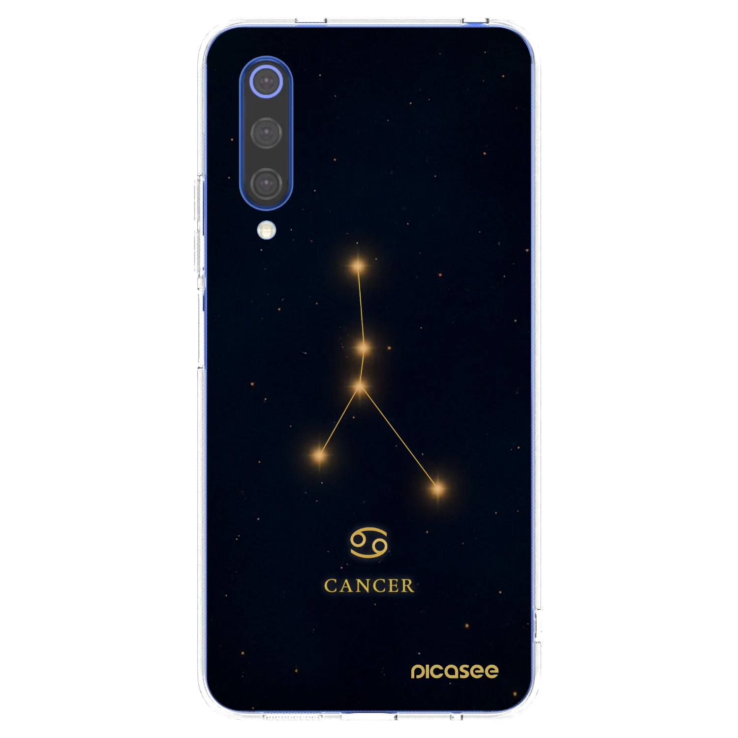 Picasee silikonový průhledný obal pro Xiaomi Mi 9 SE - CANCER