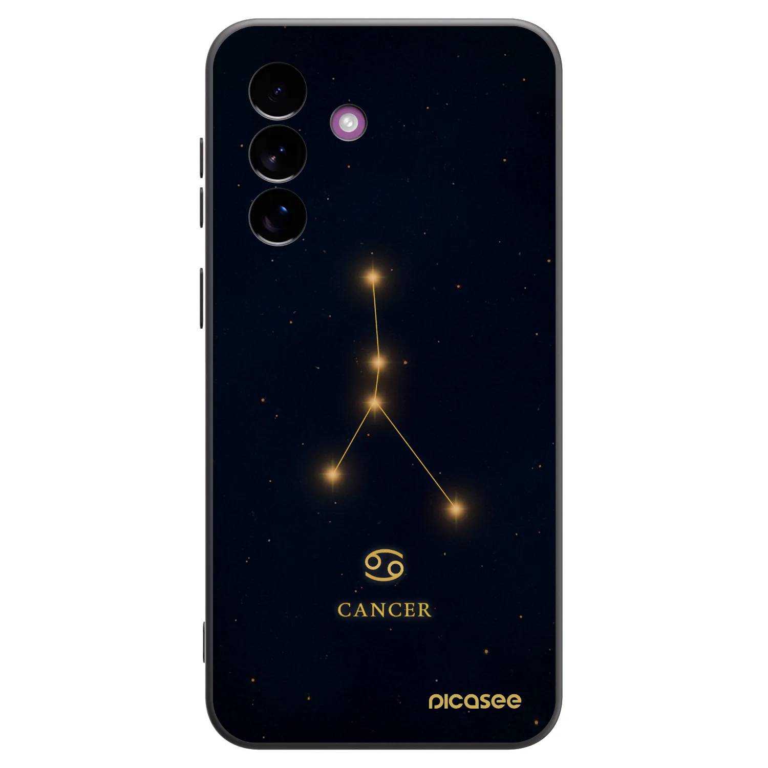 Picasee silikonový černý obal pro Samsung Galaxy A37 - CANCER