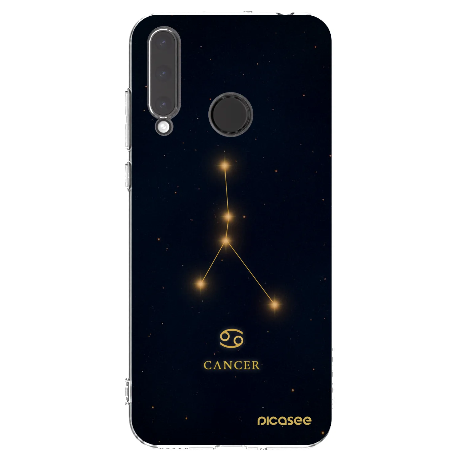 Picasee silikonový průhledný obal pro Honor 20 Lite - CANCER