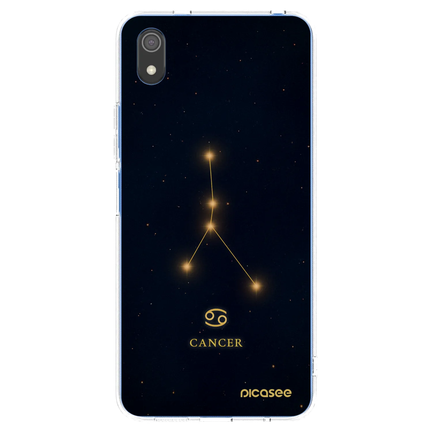 Picasee silikonový průhledný obal pro Xiaomi Redmi 7A - CANCER