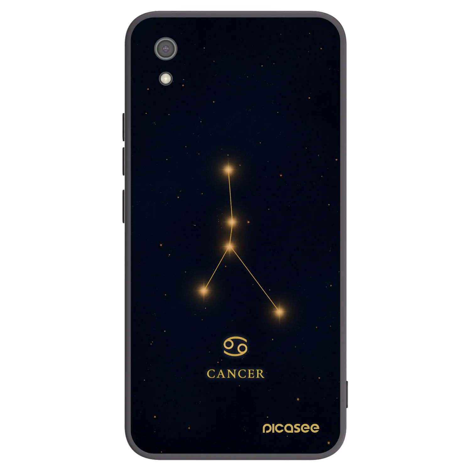 Picasee silikonový černý obal pro Xiaomi Redmi 7A - CANCER