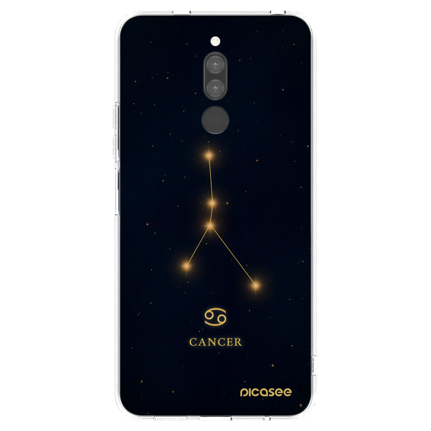 Picasee silikonový průhledný obal pro Xiaomi Redmi 8 - CANCER