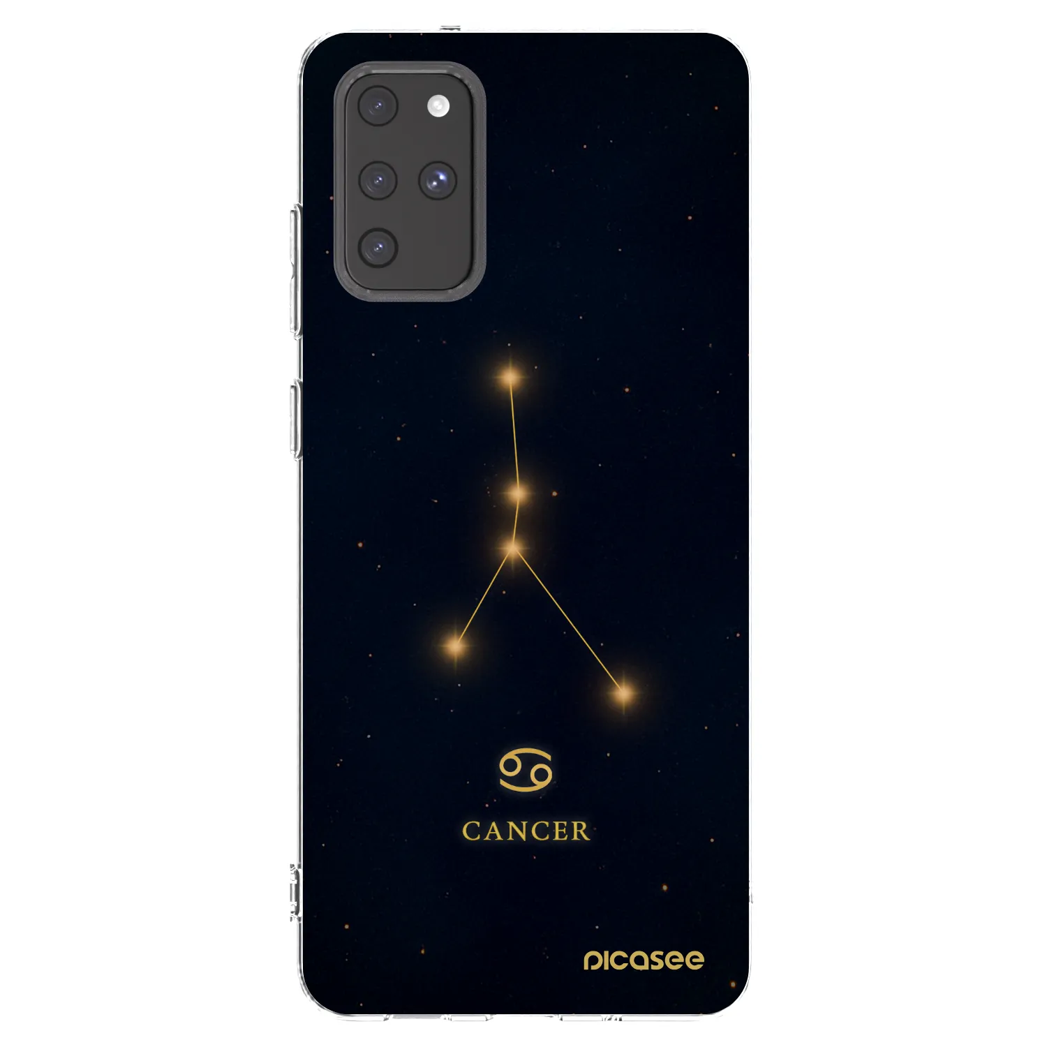 Picasee silikonový průhledný obal pro Samsung Galaxy S20+ G985F - CANCER