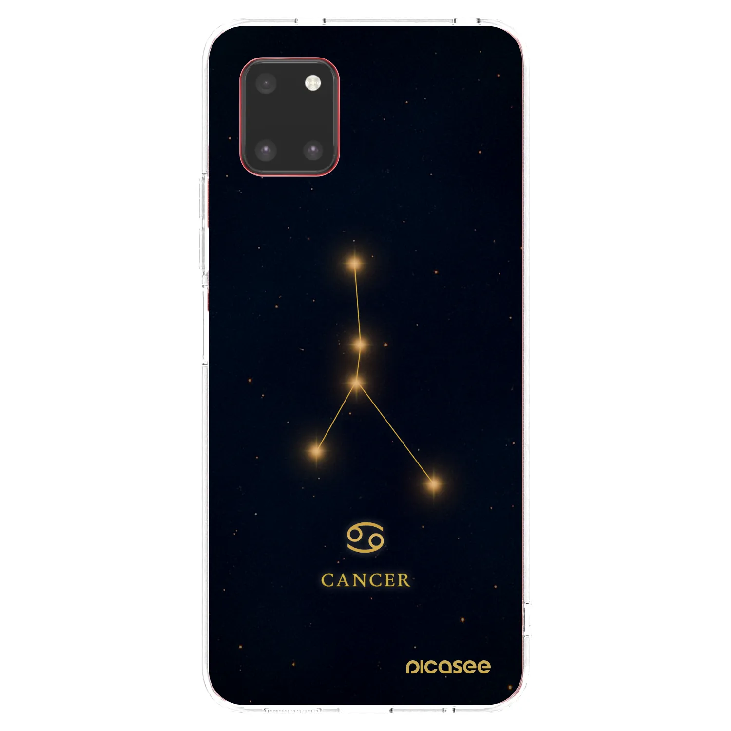 Picasee silikonový průhledný obal pro Samsung Galaxy Note 10 Lite N770F - CANCER