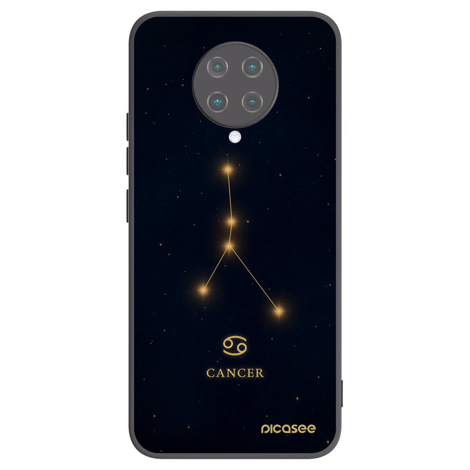 Picasee silikonový černý obal pro Xiaomi Poco F2 Pro - CANCER