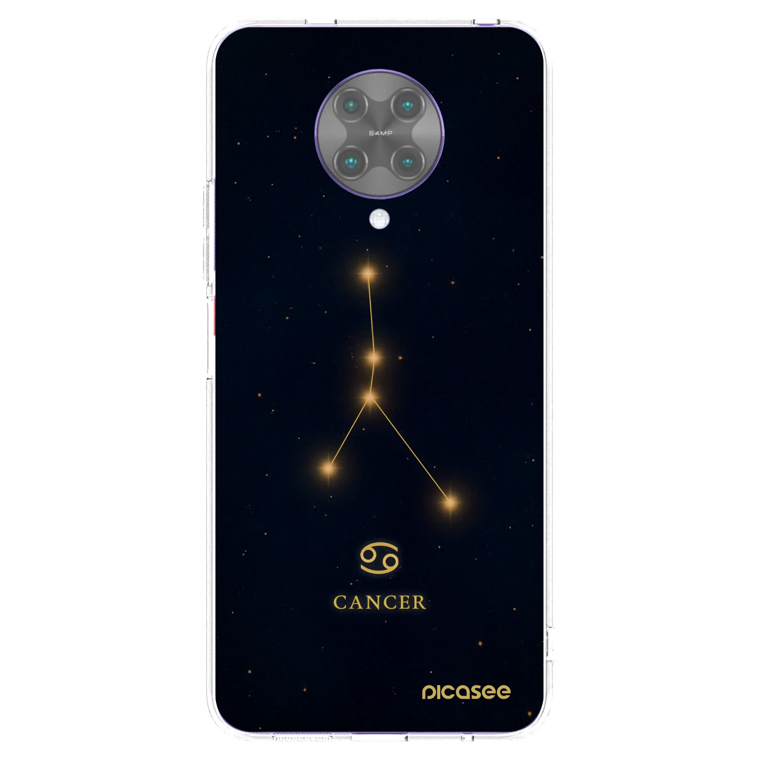 Picasee silikonový průhledný obal pro Xiaomi Poco F2 Pro - CANCER