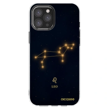 Picasee silikonový průhledný obal pro Apple iPhone 12 Pro Max - LEO