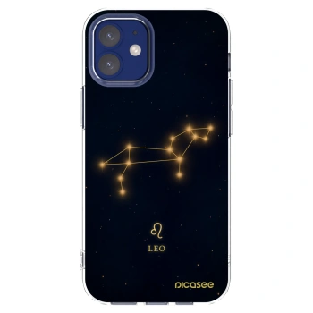 Picasee silikonový průhledný obal pro Apple iPhone 12 mini - LEO