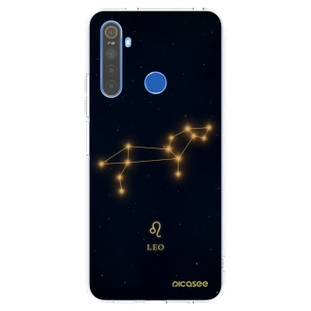 Picasee silikonový průhledný obal pro Realme 5 - LEO
