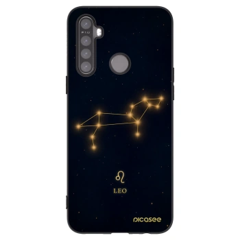 Picasee silikonový černý obal pro Realme 5 - LEO