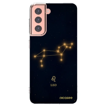 Picasee silikonový průhledný obal pro Samsung Galaxy S21 5G G991B - LEO