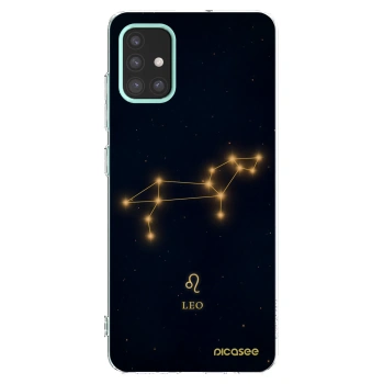 Picasee silikonový průhledný obal pro Samsung Galaxy M31s - LEO