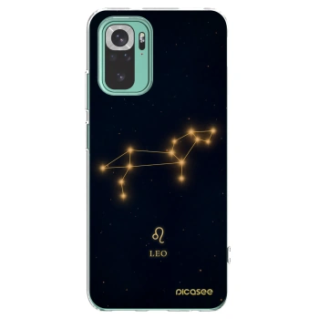 Picasee silikonový průhledný obal pro Xiaomi Redmi Note 10 Pro - LEO