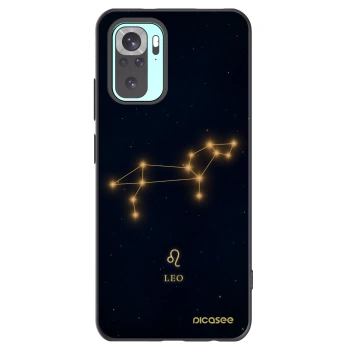Picasee silikonový černý obal pro Xiaomi Redmi Note 10 Pro - LEO