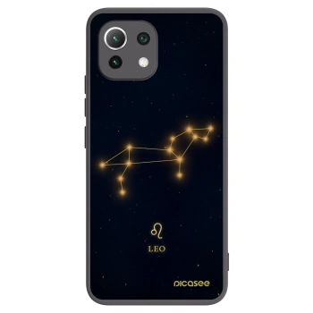 Picasee silikonový černý obal pro Xiaomi Mi 11 Lite - LEO