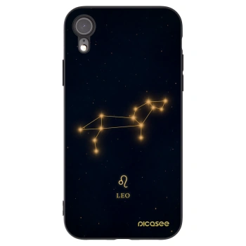 Picasee silikonový černý obal pro Apple iPhone XR - LEO