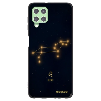 Picasee silikonový černý obal pro Samsung Galaxy A22 A225F 4G - LEO