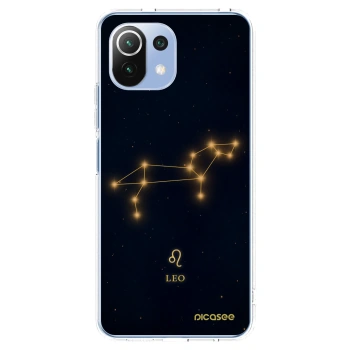 Picasee silikonový průhledný obal pro Xiaomi 11 Lite 5G NE - LEO