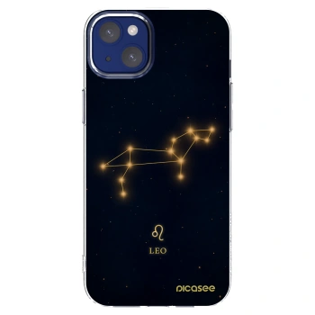 Picasee silikonový průhledný obal pro Apple iPhone 14 Plus - LEO