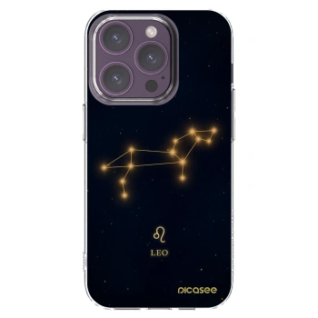 Picasee silikonový průhledný obal pro Apple iPhone 14 Pro - LEO