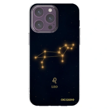 Picasee silikonový průhledný obal pro Apple iPhone 14 Pro Max - LEO