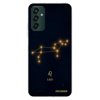 Picasee silikonový průhledný obal pro Samsung Galaxy M13 M135F - LEO