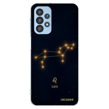 Picasee silikonový průhledný obal pro Samsung Galaxy A23 A235F 4G - LEO