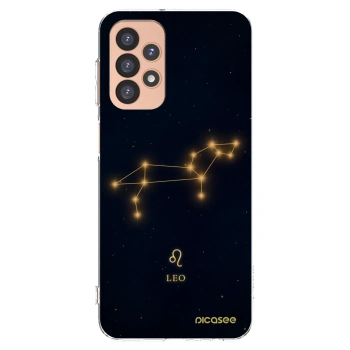 Picasee silikonový průhledný obal pro Samsung Galaxy A23 A236B 5G - LEO