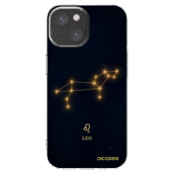 Picasee silikonový průhledný obal pro Apple iPhone 15 - LEO